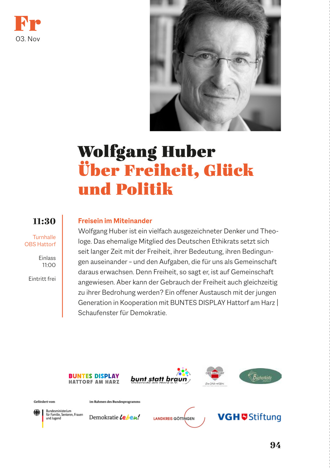 Autorenlesung Bücherkiste Hattorf Harz
